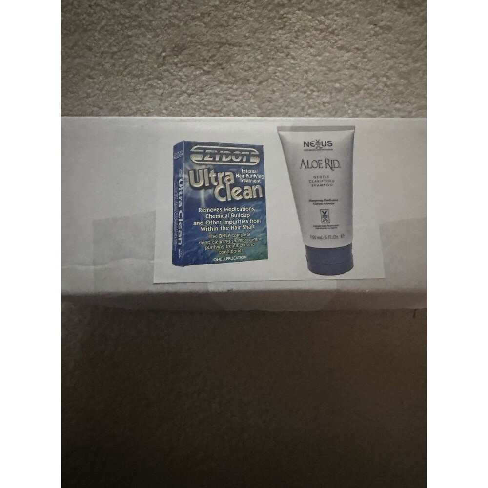 Zydot Ultra Clean Shampoo W/ Original Aloe Rid Package (Ale Rid Discontinued)NIB
